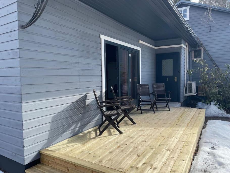 Nyrenoverat Strandnaera Med Fantastisk Utsikt Rimbo Exterior photo